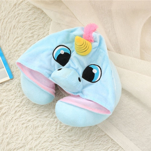 (Best Seller) Hooded Unicorn Neck Pillow Cutie Gifts Store