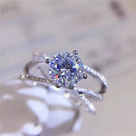 Delicate Bridal Wedding Ring