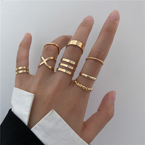 Trendy Gold Butterfly Ring