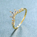 Cute Crystal Stone Ring