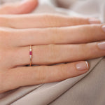 Thin Dainty Stacking Rings