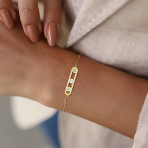 Minimalist  Stainless Steel Thin Chain Link Bracelets