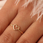 Heart Shaped Wedding Ring