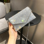 Luxury Shiny Crystal Wedding Purses and Handbag Shoulder Bag mini bag