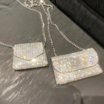 Luxury Shiny Crystal Wedding Purses and Handbag Shoulder Bag mini bag