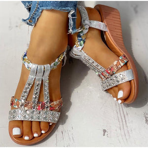 The Crystal Bohemian Sandals