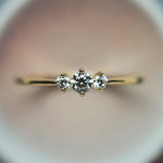 Modern Minimalist Engagement Ring