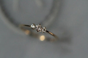 Modern Minimalist Engagement Ring