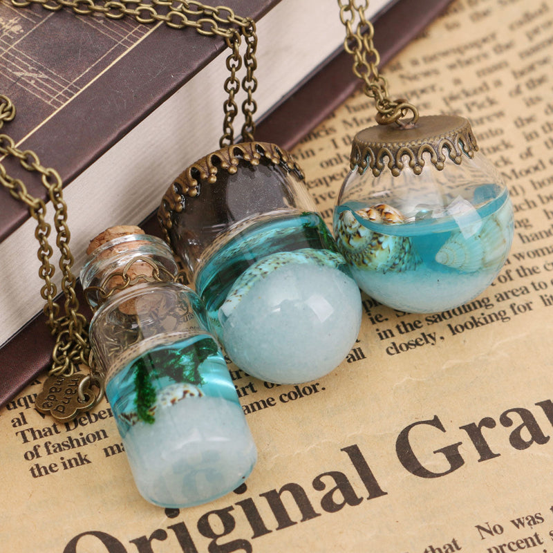 Jar Of Mermaid Tears Necklace