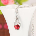 Love In A Bottle - Crystal Necklace