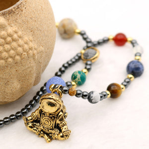 Solar System Spaceman Necklace