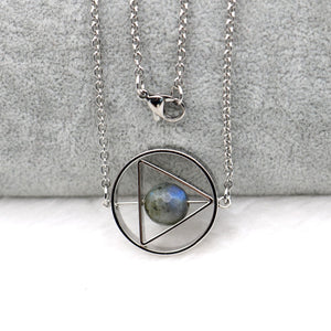 Celestial Moon Stone Necklace