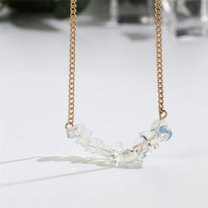 Opal Stone Choker Necklace