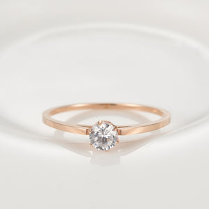 Elegant Rose Gold Ring