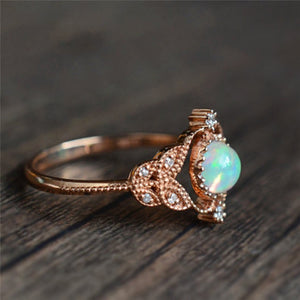 Elegant Opal Ring
