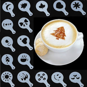 Coffee Barista Art Stencils