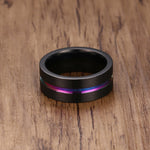Rainbow Groove Ring