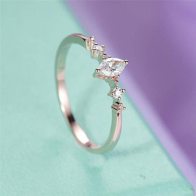 Cluster Bridal Ring