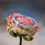 Luxury Crystal Marquise Ring