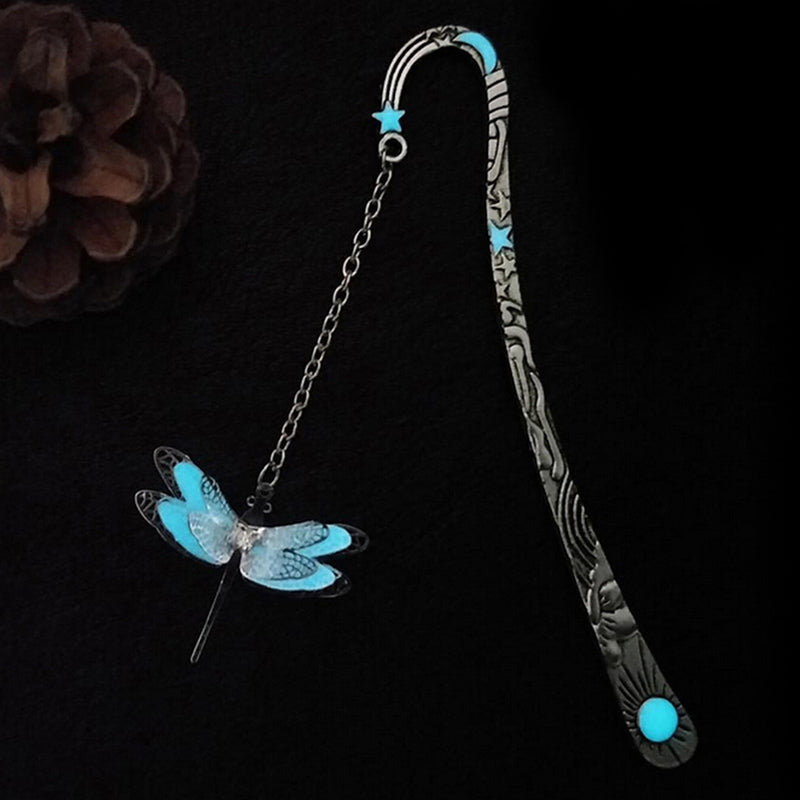 Magical Glow In The Dark Dragonfly Bookmark