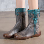 The Cowboy Boho Flat Boots