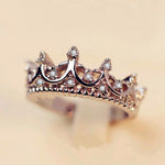 Crystal Crown Ring