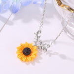 The Sunflower Pendant Necklace