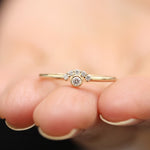 Dainty Crystal Ring